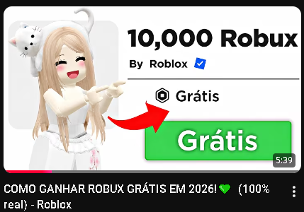 Capa do vídeo COMO GANHAR ROBUX GRÁTIS EM 2026